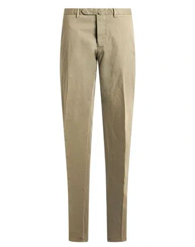 Santaniello Evoluto Man Pants Khaki Size 34 Cotton, Elastane In Beige