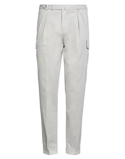 Santaniello Evoluto Man Pants Light Grey Size 34 Cotton, Elastane In Gray