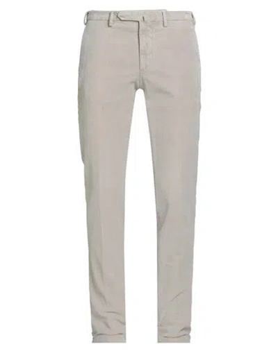 Santaniello Evoluto Man Pants Light Grey Size 36 Cotton, Elastane In Gray