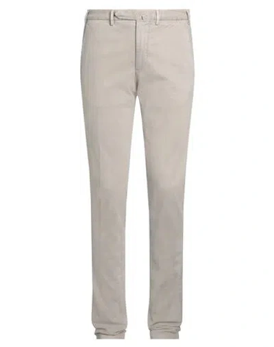 Santaniello Evoluto Man Pants Light Grey Size 38 Cotton, Elastane