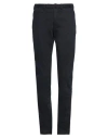 Santaniello Man Pants Black Size 38 Cotton, Elastane