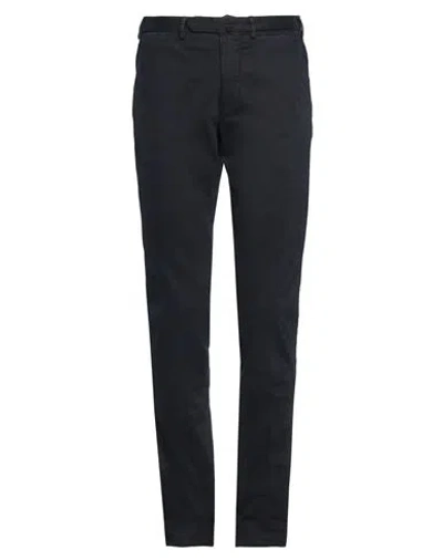 SANTANIELLO SANTANIELLO EVOLUTO MAN PANTS MIDNIGHT BLUE SIZE 38 COTTON, ELASTANE
