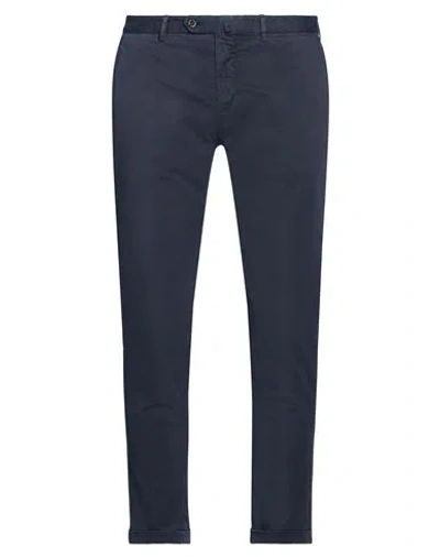 Santaniello Evoluto Man Pants Midnight Blue Size 38 Cotton, Elastane