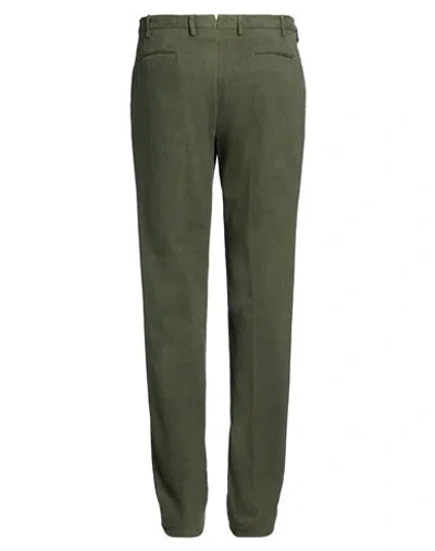 Santaniello Evoluto Man Pants Military Green Size 36 Cotton, Elastane