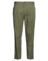 Santaniello Evoluto Man Pants Military Green Size 38 Cotton, Elastane