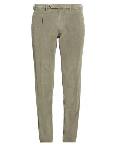 Santaniello Evoluto Man Pants Military Green Size 38 Cotton, Elastane