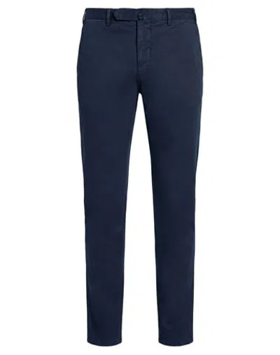 Santaniello Evoluto Man Pants Navy Size 30 Cotton, Elastane In Blue