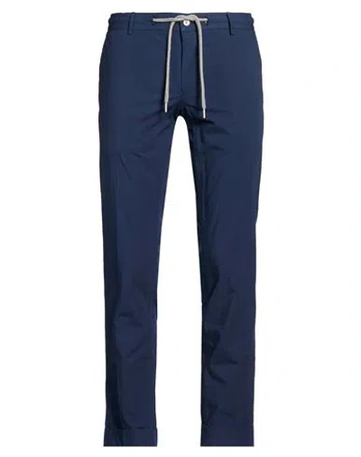 Santaniello Evoluto Man Pants Navy Size 32 Cotton, Elastane
