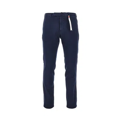 Santaniello Evoluto Corduroy Trousers In Blue