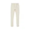 Santaniello Belt-loop Trousers In White