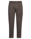 Santaniello Exclusively For Mimma Ninni Man Pants Dark Brown Size 40 Cotton, Elastane