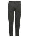 Santaniello Exclusively For Mimma Ninni Man Pants Dark Green Size 40 Cotton, Elastane In Green