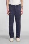 Santaniello Flip Ffevo Pants In Blue Cly In Blue