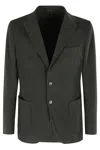 Santaniello Gabardina Soft Touch Con Smeriglio In Green