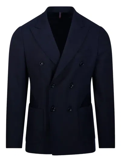 SANTANIELLO DOUBLE-BREASTED BLAZER