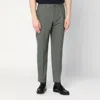 Santaniello Green Wool Blend Trousers