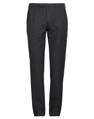 Santaniello Il Viaggiatore Man Pants Black Size 40 Wool, Polyester, Elastane
