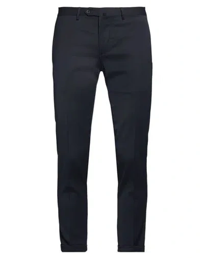 Santaniello Il Viaggiatore Man Pants Midnight Blue Size 32 Polyester, Wool, Elastane