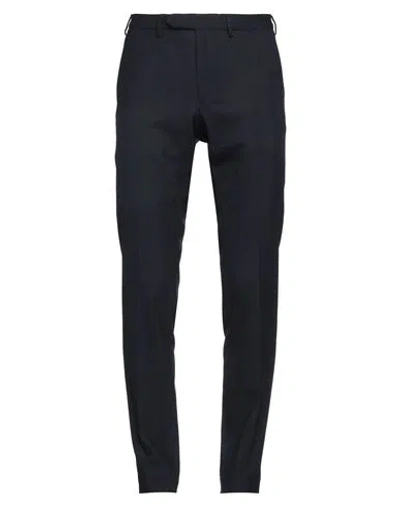 Santaniello Il Viaggiatore Man Pants Midnight Blue Size 36 Wool, Polyester, Elastane