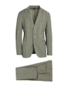 Santaniello Il Viaggiatore Man Suit Sage Green Size 40 Polyester, Wool, Elastane
