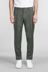 Santaniello Irno Evo Pants In Green Wool In Green