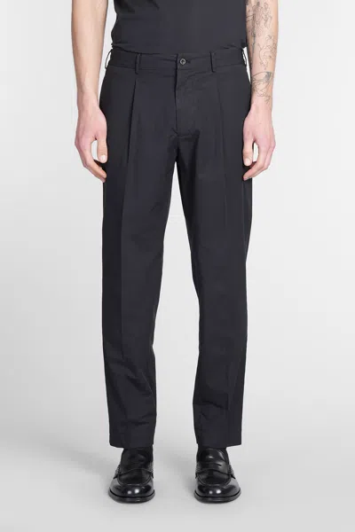 SANTANIELLO IRNO EVO PANTS IN BLACK COTTON