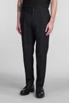 Santaniello Irno Evo Pants In Black Cotton In Black