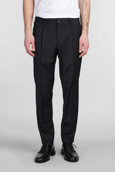SANTANIELLO IRNO VIAG PANTS IN BLACK POLYESTER