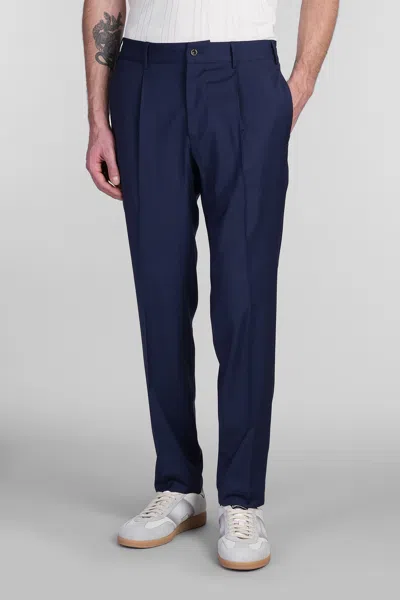 Santaniello Irno Viag Pants In Blue Polyester
