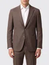 Santaniello Jacket Men Color Dark In Brown