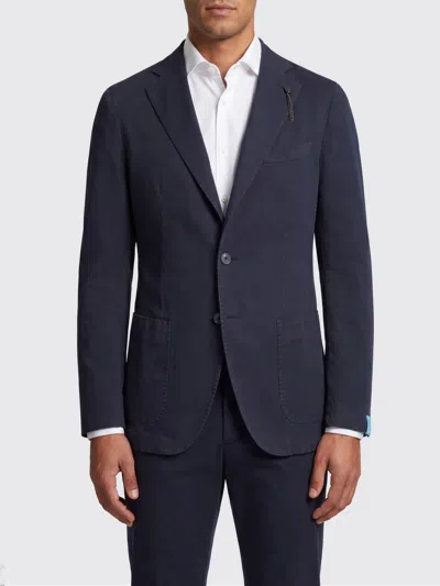 Santaniello Jacket Men In Blue