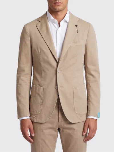 Santaniello Jacket Men In Neutral