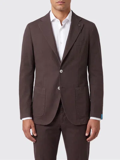 Santaniello Jacket Men In Brown