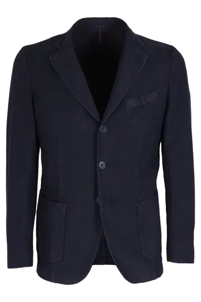 SANTANIELLO SANTANIELLO LINEN COTTON WEAVE JACKET