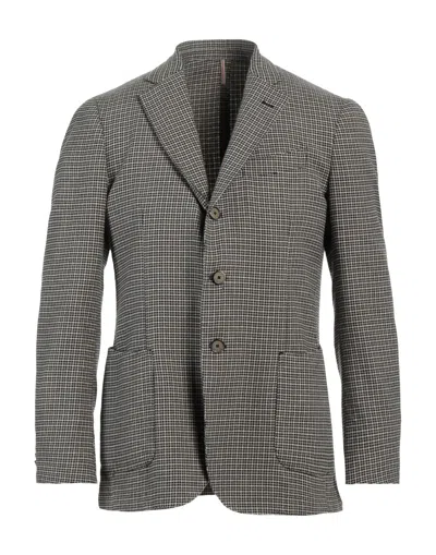 Santaniello Suit Jackets In Beige