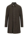 Santaniello Man Overcoat & Trench Coat Military Green Size 48 Cotton