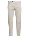 Santaniello Man Pants Beige Size 40 Cotton, Elastane