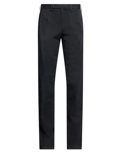Santaniello Man Pants Black Size 30 Cotton, Elastane