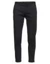 Santaniello Man Pants Black Size 32 Cotton, Elastane