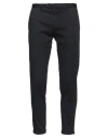 Santaniello Man Pants Black Size 38 Cotton, Elastane