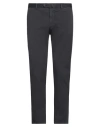 Santaniello Man Pants Black Size 36 Cotton, Elastane