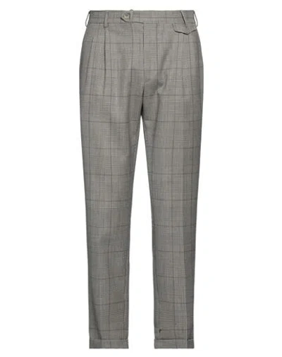 Santaniello Man Pants Black Size 36 Wool