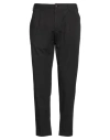 Santaniello Man Pants Black Size 38 Cotton, Elastane