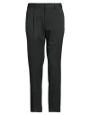 Santaniello Il Viaggiatore Man Pants Midnight Blue Size 40 Polyester, Wool, Elastane In Black