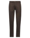 Santaniello Man Pants Khaki Size 28 Cotton, Elastane In Beige