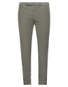 Santaniello Man Pants Khaki Size 40 Cotton, Elastane In Beige