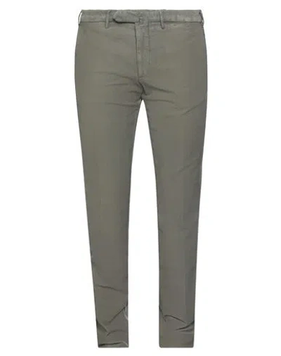 Santaniello Man Pants Khaki Size 40 Cotton, Elastane In Beige