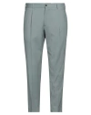 Santaniello Pants In Green Wool In Green