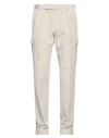 Santaniello Man Pants Light Grey Size 30 Cotton