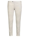 Santaniello Man Pants Light Grey Size 38 Cotton, Elastane In Neutral